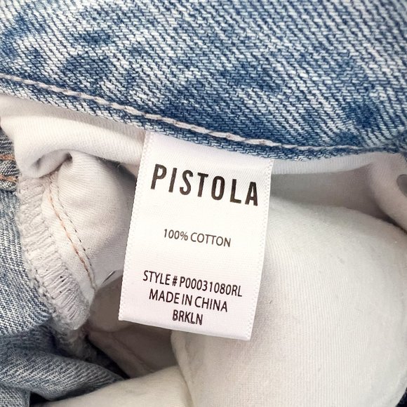 ✨ NWT ✨ Pistola - Alice Denim Midi Skirt - Brooklyn Wash - size 28 - Picture 14 of 14